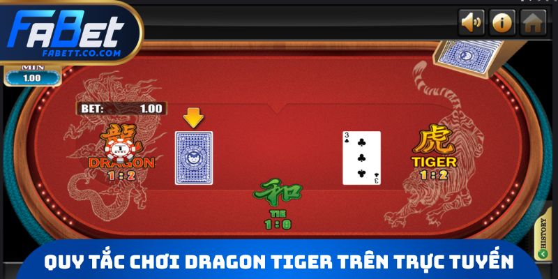 Quy tắc chơi Dragon Tiger trên trực tuyến