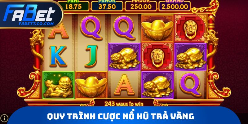 Quy trình cược Nổ hũ trả vàng