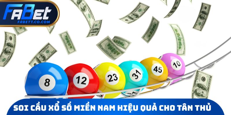 Soi cầu xổ số miền nam hiệu quả cho tân thủ
