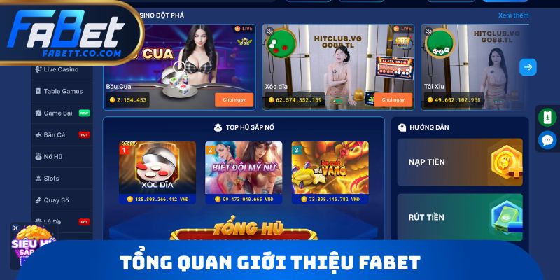 Tổng quan giới thiệu FABET 